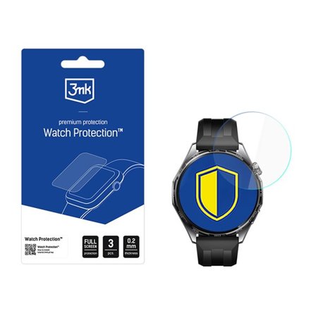 3mk Watch Protection FlexibleGlass hybridglas til smartwatch-skærmen til Huawei Watch GT 6 46 mm