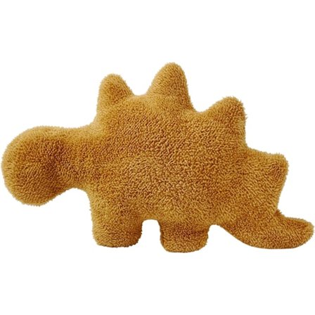 Dino Nuggets Pute, Stegosaurus - 18 tommer Myk Dinosaur Kylling Nuggets Pute