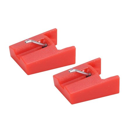 Korvaava timanttikärkinen neula levysoittimiin - 2 kpl - ION ICT04RS ja Crosley NP4