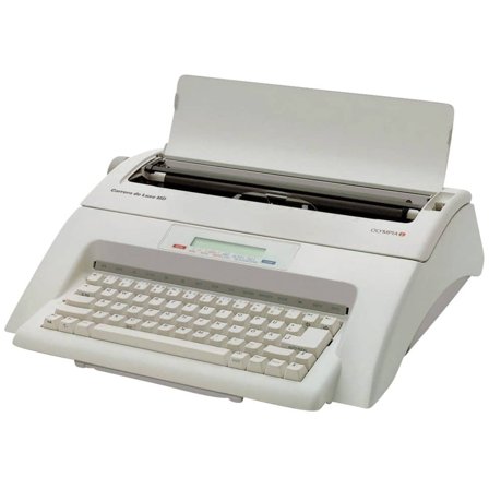 Olympia Schreibmaschine Olympia Carr.de Luxe MD - tysk tastaturoppsett