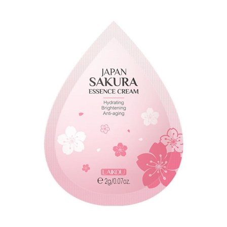 Laikou Sakura Ansikts Hudvårdsprodukter Rengöring+toner+lotion+kräm Prover A9j1
