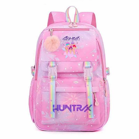 Wind Hunter Tryckt Studentryggsäck – Skolväska med Stor Kapacitet för Pojkar & Flickor, Bästsäljande Axelväska