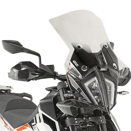 Vindskærm Givi DT, Klar - KTM 890 Adventure R 2020-2022