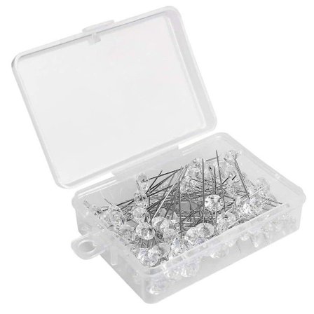 Blomsterbukett Pin Bryllup Brud Hodepynt Festnål 100stk