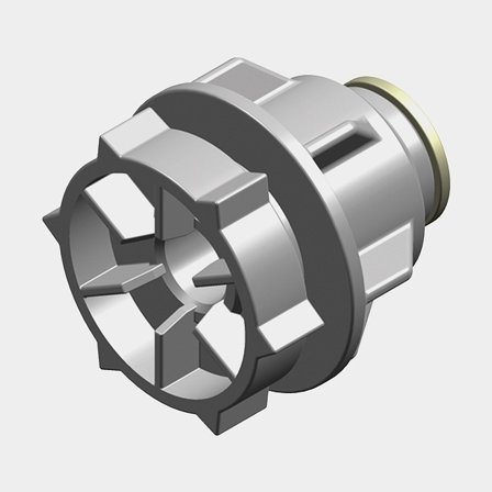 Tank Fitting Whale Tank Fitting Assembly, Whale Quick Connect 15 mm (WS15) (internal), 1 piece
