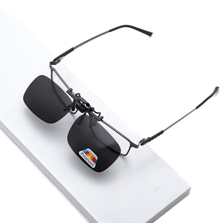 Clip On - Flip Up - Solbriller - UV400 - (2-pak)