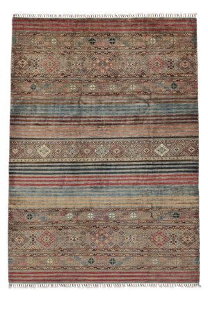 Righe Shabargan Tappeto 209X295 Lana