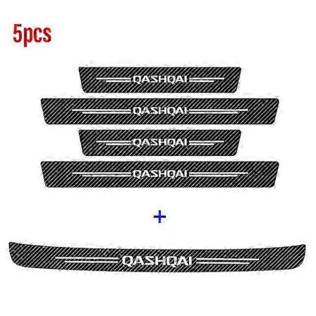 2025 Auton osat 4 kpl Nissan Qashqai J10 J11 2021 2020 2019 2018- 2011 2007 Auton oven kynnyslista Suojatarra Takakontin puskurin poljinsuoja P