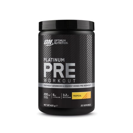 Optimum Nutrition Platinum Pre-Workout - 420 g - Fruit Tropical - Pre-workout