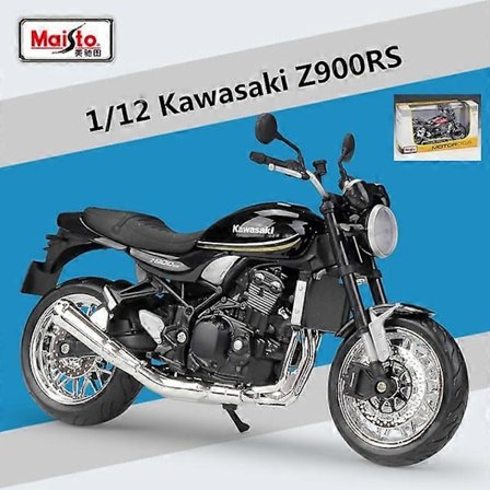 1:12 Kawasaki Z900RS Legeret Motorcykel Model Simulation Støbt Metal Street Motorcykel Model Samling Børnelegetøjsgave