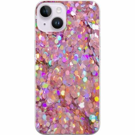 Apple Iphone 14 Plus Genomskinligt Skal Glitter