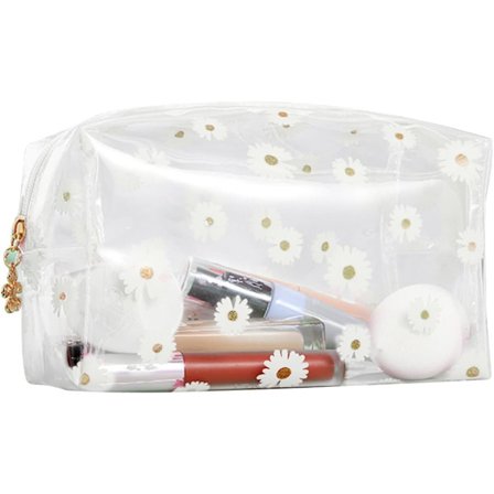 only bag Transparent Penalhus, Stort Gennemsigtigt Penalhus i Plast med Lynlås, Pen, Taske, Rejse Kosmetik Makeup Taske