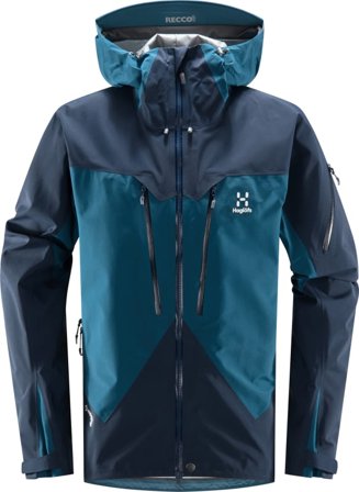 Haglöfs Spitz Jacket Men Men shell jackets Blue L