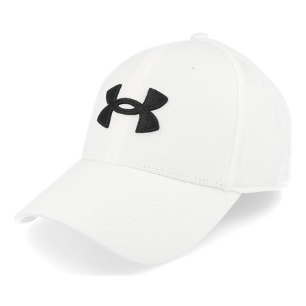 Under Armour - White flexfit Czapka Z Daszkiem - Blitzing White/Black Flexfit @ Hatstore