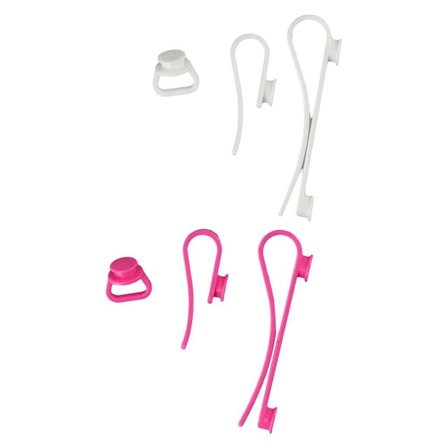 6st Krokar Tillbehör till Bogg Väskor Väskor Nyckelringar WHITE&ROSE