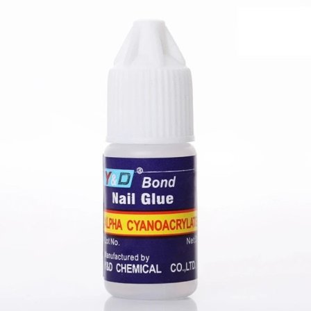 10 stykker falsk negle lim negle klæbemiddel lim til neglekunst rhinsten hurtigttørrende til UV gel akryl lim neglekunst negletips værktøj