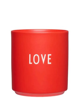 Design Letters Favourite Cup - Celebration - Red - 25 CL