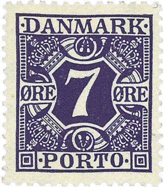 Danmark 1930 - Portomærke AFA 21 - Ubrugt