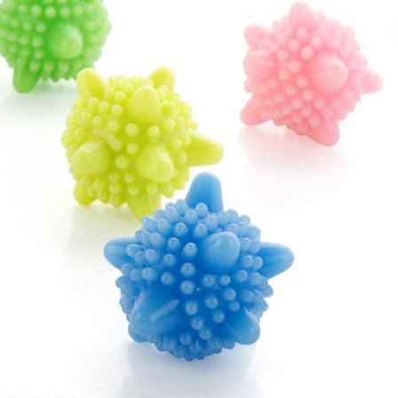 4,5 cm Magisk Pletfjerner Vaskebolde Blandede Farver*10 Pakker 100 Per Pakke