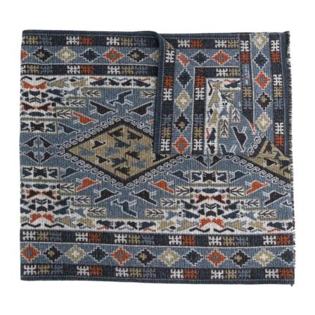 Kiton Scarves , Blauw , Heren , Maat: ONE Size Sjaals