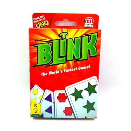 Blink kortspill - verdens raskeste spill, reisevennlig, perfekt for barn fra 7 år og oppover
