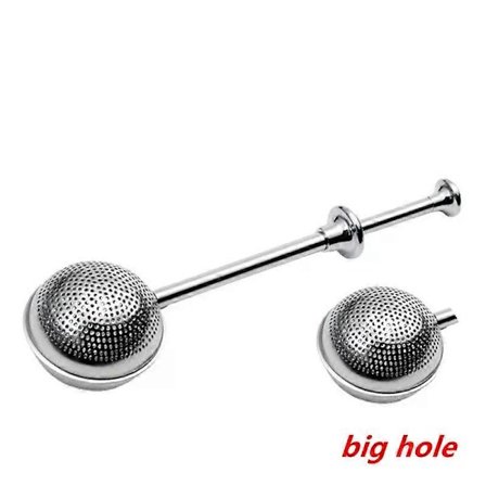 304 Rustfrit Stål Te-infusionsenhed Si Teske Filter Metal Løst Blad Te Pose Si Køkken Teudstyr Køkken Te[YJD]