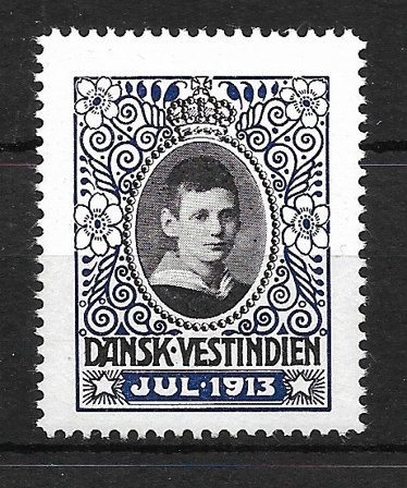 Dansk Vestindien - AFA jul 1913 - Postfrisk