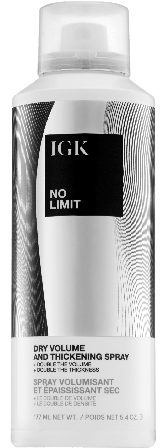 IGK No Limit Dry Volume & Thickening Finishing Spray Inpackning behandling Dam 177ML