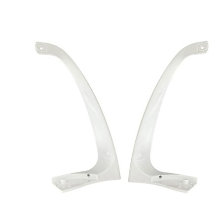 2-pack praktiska handtag i metall till kylskåp, köksapparatsdelar