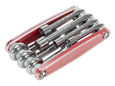 PELA 506457 Topnøglesæt 7 stk., 3/16"-1/2", Håndværktøj