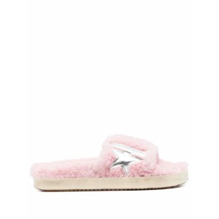 Golden Goose, Sandals Roze, Dames, Maat:36 EU,Zilver