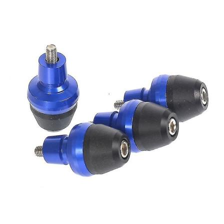 Xinxu Motorcykel 6mm Forreste Stænkskærm Ramme Slider Skrue Bolt Gaffel Beskytter Til Yamaha Yzf R1 R6 Fz1 Fz6 Fazer Fjr Xjr Xj6 4stk-blå