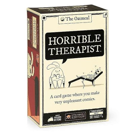 【PP】Horrible Therapist: Extra Horrible Edition - Et kortspill der du gjør ubehagelige ting - Voksenkortspill