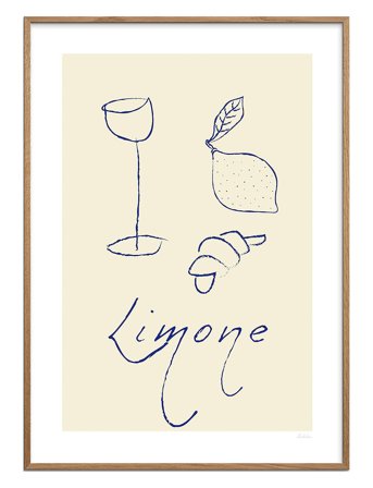 Poster & Frame Emilie Luna - No. 24 - Multi/patterned - 50X70CM