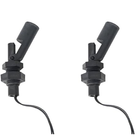 2 stk Flydende vandstandssensor vandret svømmerafbryder