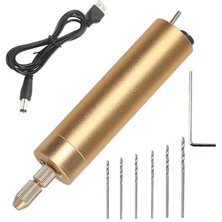 DIY Boremaskine Elektrisk Værktøj USB Mini Elektrisk Boremaskine Elektrisk Håndboremaskine Printkort Akrylfilm Hånddryp Lim Smykker Hulmaskine