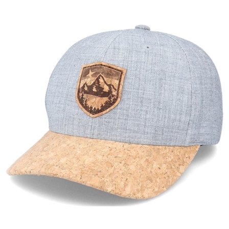 Wild Spirit - Grey - adjustable - Cap - Starry Mountain Patch Grey/Cork Adjustable - Hatstore