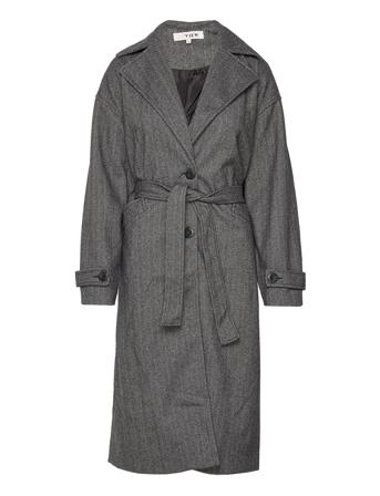 Prisca Coat Grey A-View