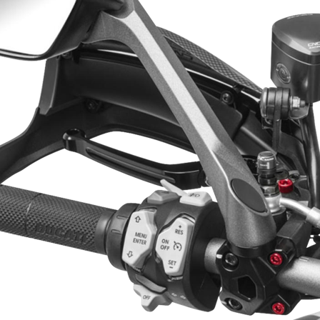 Sada Šroubů Chrániče Ruky CNC Racing - Ducati Multistrada 1200 Enduro 2016-2018