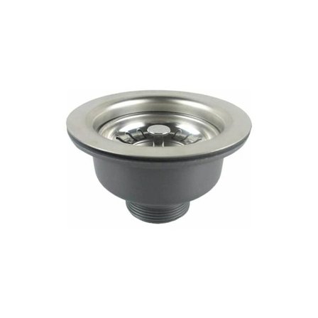 Diskhopropp, disklock utan överflödeskorg rostfritt stål ??114mm 1 ??, rostfritt stål + ABS, lock + korg