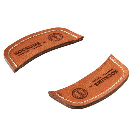 Kockums jernverk Håndtakstrekk, 2 stk, skinn' - 'Brun