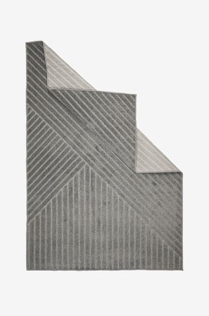 Mattbolaget - Mallorca - Grå - Lugg & ryamattor - 133X190 - Från Homeroom