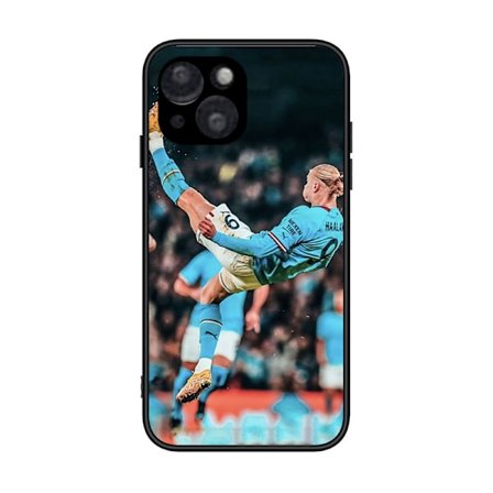 Man City FC Erling Haaland 2022/23 Första Laget Mjukt Gel Skal Kompatibelt Med iPhone 15