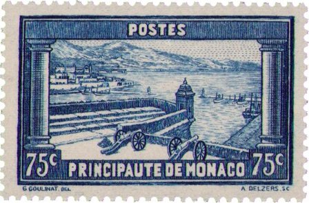 Monaco - YT 125 - Postfrisk