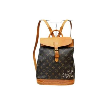 Louis Vuitton Vintage, Pre-owned Canvas louis-vuitton-bags Bruin, Dames, Maat:ONE Size