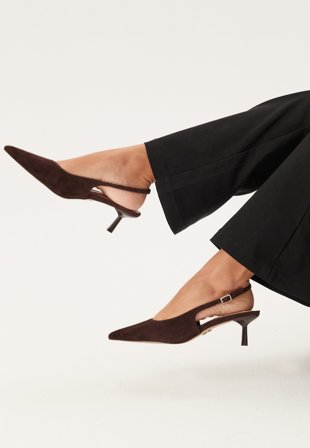 Steve Madden-Korra Suede Slingback Sandal-36