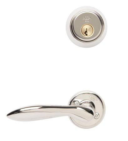 ASSA Entré S1 Tilbehørssett uten låshus og vriderskilt Mattkrom, Dør- & vindusbeslag