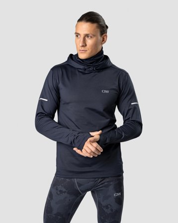 ICANIWILL - Mercury Pullover Hoodie Navy - Herr - Träningskläder från ICIW