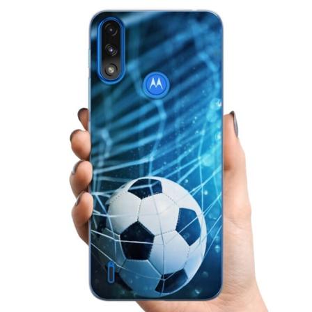 Motorola Moto E7 Power TPU Mobilcover VM Fodbold 2018