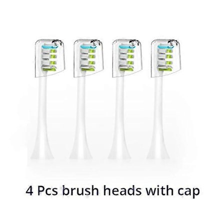 Erstatningshoder for tannbørste Passer for Xiaomi SOOCAS X3 SOOCARE elektrisk tannbørste Mykt tannbørstehode med uavhengig pakking